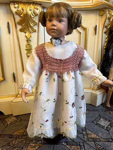 Biskuitporzellanpuppe alina - biskuitporzellanpuppe,