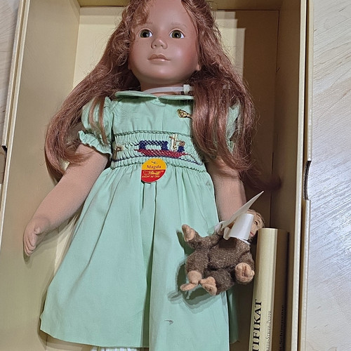 Steiff künstlerpuppe magda - steiff,