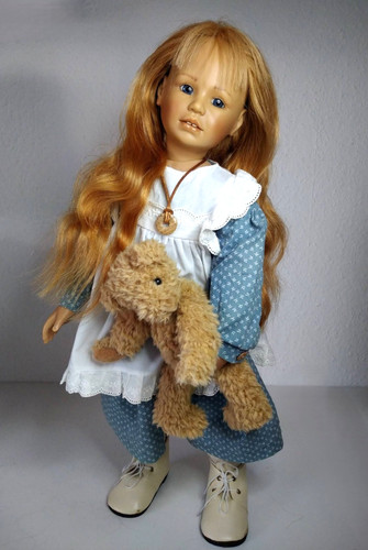 Künstlerpuppe bettina - künstlerpuppe,