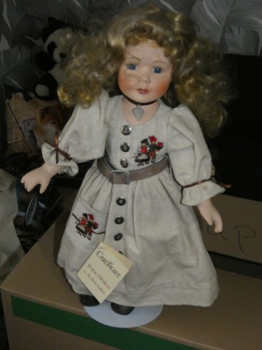 Porzellanpuppe schneider mit - schneider,