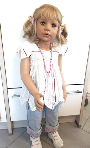 Künstlerpuppe 100 susanna - cm,,