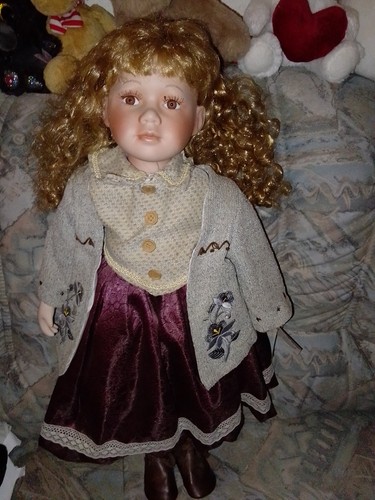 Wunderschöne porzellan puppe - wunderschöne,