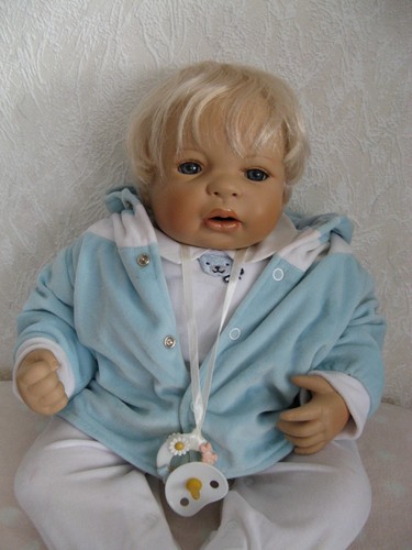 Künstlerpuppe ulli von inge - ulli,