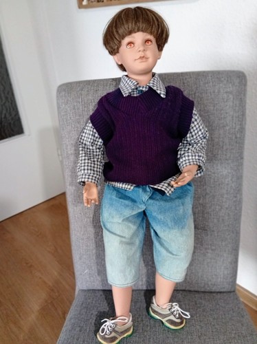 Künstlerpuppe ute kase - künstlerpuppe,
