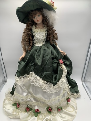 Porzellan puppe christinas - porzellan,
