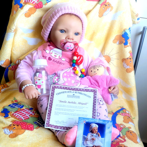 Reborn baby silikon vinyl - , mit